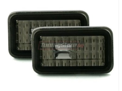 Кристални мигачи за калник за VW Jetta 1984-1992 - черни