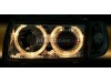 Кристални фарове за vw polo 6N Angel Eyes (1994 - 1999) - черни