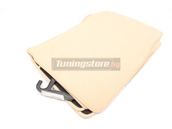 Бежови мокетни стелки за Toyota Land Cruiser J120 3-врати 2003-2009г - petex