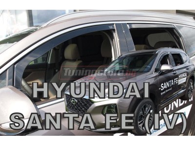 Ветробрани за Hyundai Santa Fe 4 от 2019г за предни и задни врати - Heko