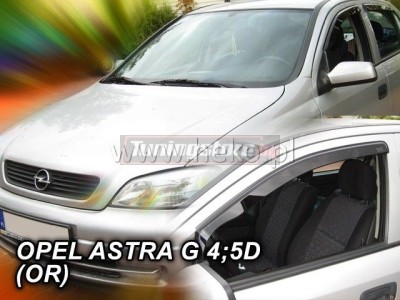Лепящи ветробрани за Opel Astra G Classic хечбек 1998-2004 за предни врати - Heko