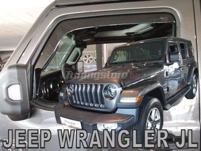 Ветробрани за Jeep Wrangler JL 2/4-врати от 2018г - Heko