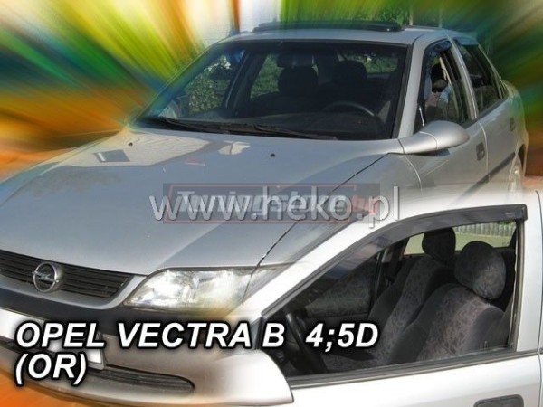 Лепящи ветробрани за Opel Vectra B хечбек 1996-2002 за предни врати - Heko
