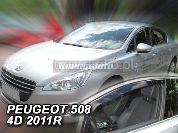 Ветробрани за Peugeot 508 седан 2011-2018 за предни врати - Heko
