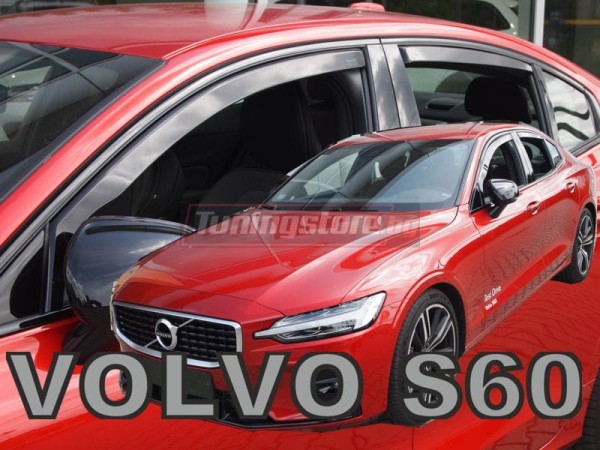 Ветробрани за Volvo S60 3 седан от 2018г за предни и задни врати - Heko