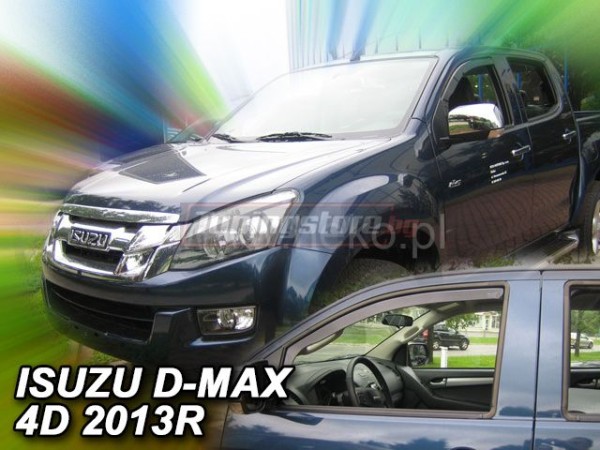 Ветробрани за ISUZU D-MAX (II gen) 2012R.->(+OT) за предни и задни врати