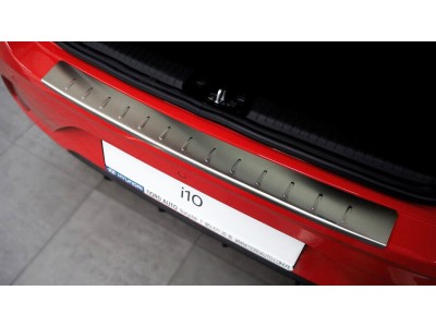 Протектор за задна броня за Hyundai i10 III 2020-, матов - серия 50 - Alu-Frost