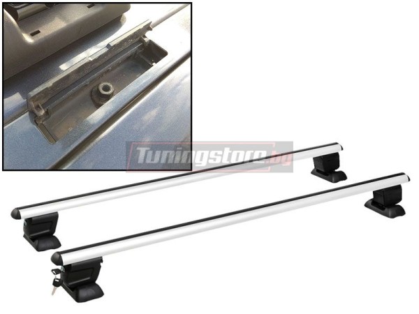 Алуминиев багажник за Ford Focus седан 2004-2010 с фабрични резби на тавана - RB9