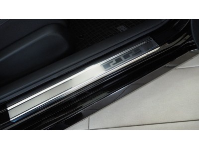 Протектори за прагове за Honda Civic X 4D / 5D 2017-, метални - серия 08 / Alu-Frost