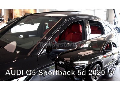 Ветробрани за Audi Q5 Sportback от 2020г за предни и задни врати - Heko