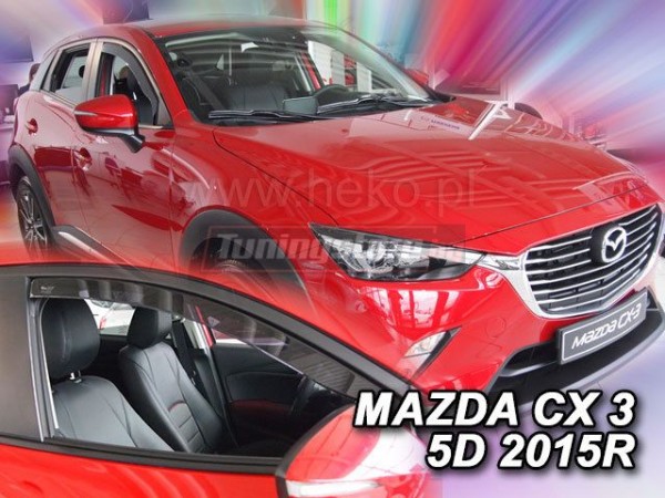 Ветробрани за Mazda CX-3 от 2015г за предни врати - Heko