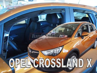 Ветробрани за Opel Crossland X от 2017г за предни и задни врати - Heko