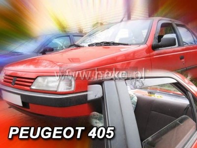 Ветробрани за Peugeot 405 седан 1987-1997 за предни и задни врати - Heko