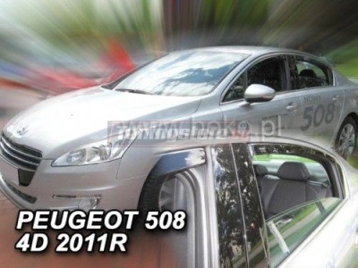 Ветробрани за Peugeot 508 седан 2011-2018 за предни и задни врати - Heko