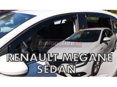 Ветробрани за Renault Megane 4 Grand Coupe от 2017г за предни и задни врати - Heko