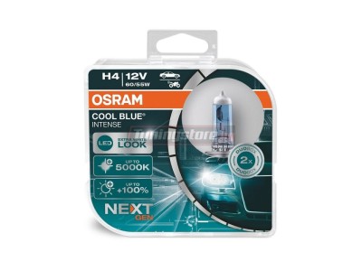 Халогенни крушки H4 12V 60/55W 5000K Osram COOL BLUE INTENSE Next Generation - комплект