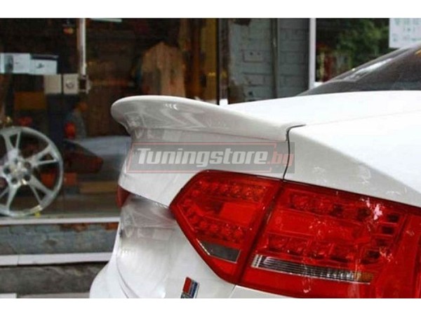 Лип спойлер за багажник Audi A4 B8 седан 2008-2015г - тип ABT
