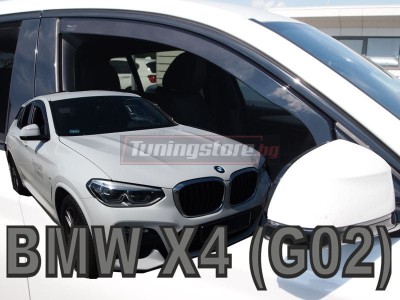 Ветробрани за BMW X4 G02 за предни врати - Heko