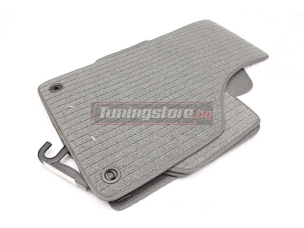Сиви мокетни стелки за VW Passat B6/B7 2005-2014г - petex