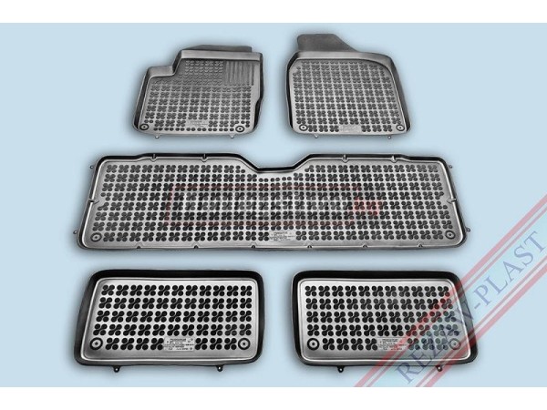 Гумени стелки леген за VW Sharan I 7-местен 1996-2010 - Rezaw-Plast