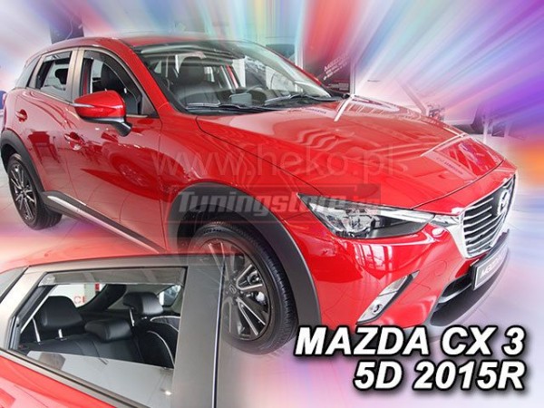 Ветробрани за Mazda CX-3 от 2015г за предни и задни врати - Heko