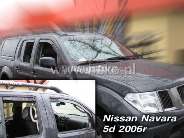 Ветробрани за NISSAN NAVARA / PICK UP 4d 2005r.→ (+OT) за предни и задни врати