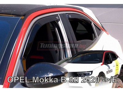 Ветробрани за Opel Mokka B от 2020г за предни и задни врати - Heko