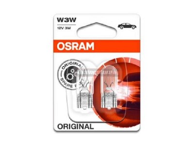 Kрушка W3W 12V Osram Original - комплект