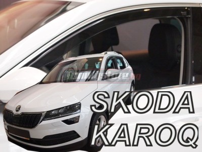 Ветробрани за Skoda Karoq от 2017г за предни врати - Heko