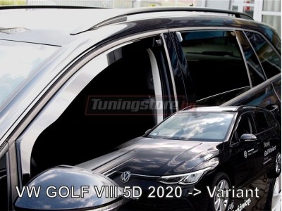 Ветробрани за Volkswagen Golf 8 комби от 2020г за предни и задни врати - Heko