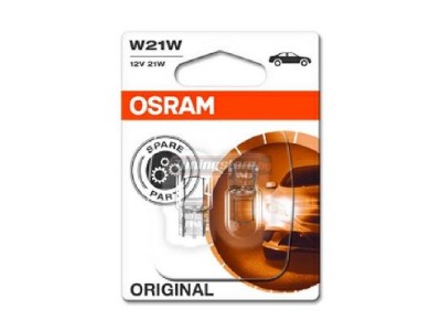 Kрушка W21W 12V T20 Osram Original - комплект