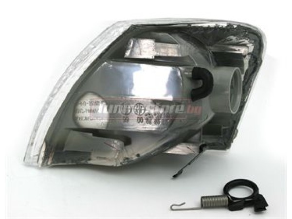 Кристални мигачи до фара за VW Passat (97-01) - черни