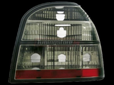 Кристални стопове за Golf III - черен хром