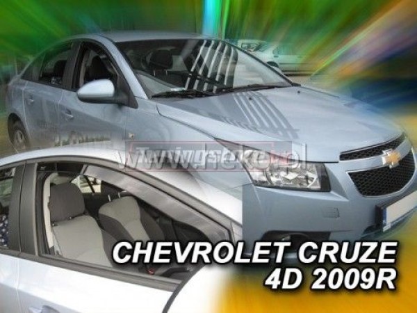 Ветробрани за Chevrolet Cruze хечбек от 2011г за предни врати - Heko