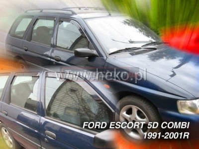 Ветробрани за Ford Escort седан 1990-2001 за предни и задни врати - Heko