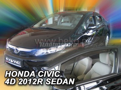 Ветробрани за Honda Civic 9 седан 2011-2017 за предни врати - Heko
