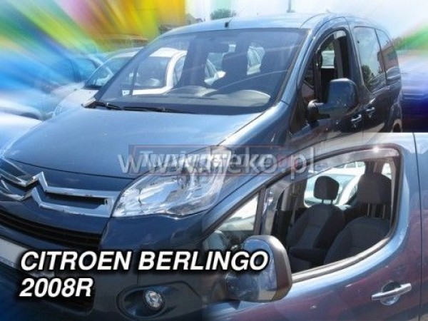 Ветробрани за Citroen Berlingo 2008-2018 за предни врати - Heko
