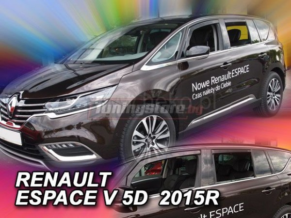 Ветробрани за Renault Espace от 2015г за предни и задни врати
