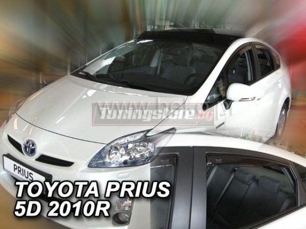 Ветробрани за Toyota Prius ΧW30 2011-2015г за предни и задни врати - Heko