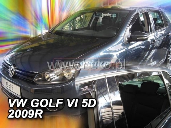 Ветробрани за Volkswagen Golf 6 хечбек за предни и задни врати - Heko