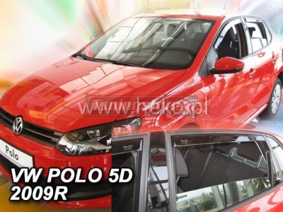 Ветробрани за Volkswagen Polo 5 2009-2017г за предни и задни врати - Heko