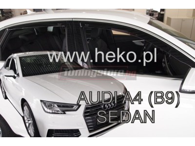 Ветробрани за Audi A4 B9 седан от 2016г за предни врати - Heko