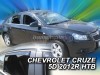 Ветробрани за Chevrolet Cruze хечбек от 2011г за предни и задни врати - Heko