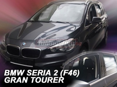 Ветробрани за BMW F46 Gran Tourer 2 серия от 2015г за предни и задни врати - Heko