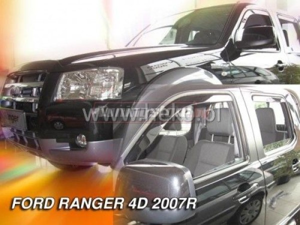 Ветробрани за Ford Ranger 2007-2012 за предни врати - Heko