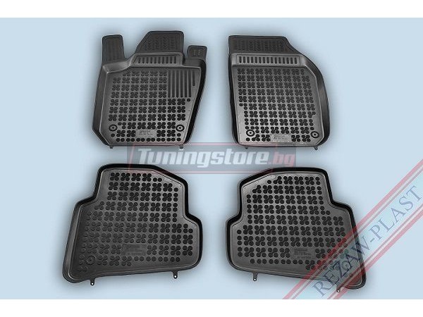 Гумени стелки леген за Skoda Fabia III 2014-2021 - Rezaw-Plast