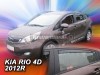 Ветробрани за Kia Rio 3 седан 2012-2017 за предни и задни врати - Heko