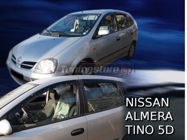 Ветробрани за Nissan Almera Tino (00-06г) за предни и задни врати