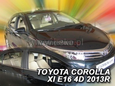 Ветробрани за Toyota Corolla E160 седан от 2013г за предни и задни врати - Heko