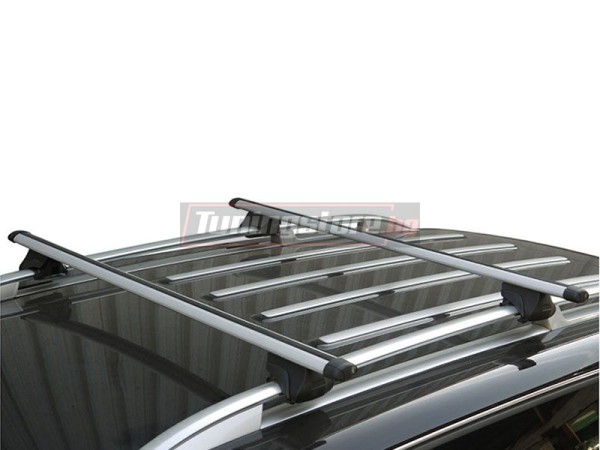 Алуминиев багажник за Audi A4 B7 комби с рейлинги 05г-07г - Care